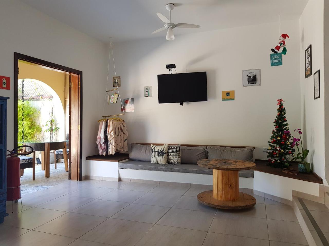 Santo Quintal Hostel Ubatuba Bagian luar foto